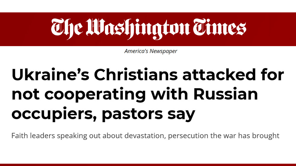 Commentary for The Washington Times﻿ on Russian strategy of intimidation